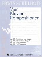 4 Klavier-Kompositionen op. 10, 13, 21 & 31 