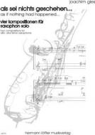 Als Sei Nichts Geschehen 