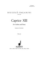 Caprice Nr. 13 B-Dur 