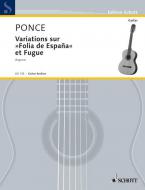 Variations sur Folia de España et Fugue Standard