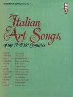 17th/18th Century Italian Songs for High Voice Vol. 1 