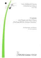 Cantate zum Singen mit dem Clavier 'Seyd gegrüßt ihr schönen Stunden' 