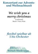 We wish you a merry christmas 