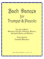 Bach Dances for Trumpet & Piccolo 