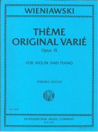Theme Original Varie op. 15 