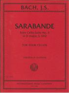 Sarabande BWV1012 