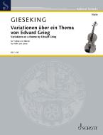 Variationen über ein Thema von Edvard Grieg Standard