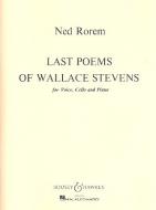 Last Poems Of Wallace Stevens 