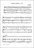 Quando sperasti, o core, HWV [153b] 