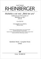 Mottetto a 6 voci "Bleib bei uns" Download