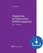Orgelschule zur historischen Aufführungspraxis Teil 2 Download