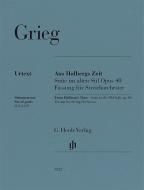 Aus Holbergs Zeit op. 40 