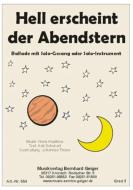 Hell erscheint der Abendstern 
