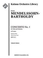 Violin Concerto No. 1 in D minor, MWV O 3 (2nd version) 