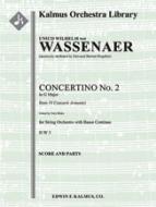 VI Concerti Armonici: Concertino No. 2 in G, IUW 3 