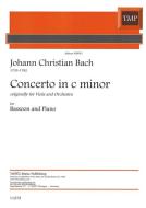 Konzert für Fagott und Klavier c-moll 