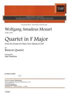 Quartett F-Dur KV 358 