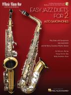 Easy Jazz Duets for Two Alto Saxophones and Rhythm Section 