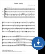 Cantate Domino Download