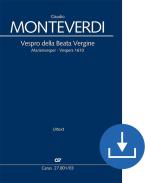 Vespro della Beata Vergine SV 206 Download