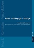 Musik – Pädagogik – Dialoge 