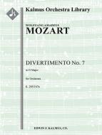 Divertimento No. 7 in D, K. 205/167a 