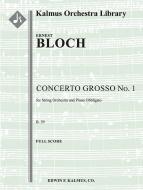 Concerto Grosso No. 1 for String Orchestra and Piano Obbligato, B. 59 