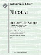 Der lustigen Weiber von Windsor Act 3, Scene 2, No. 12 