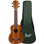 Flight: NUS200 Soprano Ukulele - Teak 