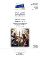 Menuett in G BWV Anh. 114 