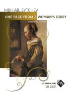 One Page from a Woman's Diary 