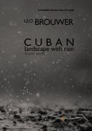 Cuban landscape with rain 
