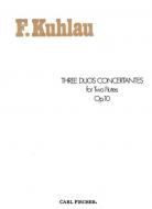 3 Duos Concertantes Op. 10 