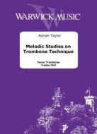 Melodic Studies on Trombone Technique Treble Clef 