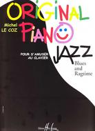 Original piano jazz, blues, rag 