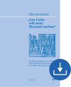 Aus Liebe will mein Heyland sterben 