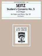 Student's Concerto Nr. 5 D-Dur op. 22 