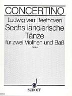 6 ländlerische Tänze D-Dur Standard