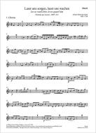 Lasst uns sorgen, lasst uns wachen BWV 213 Standard