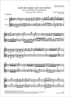 Lasst uns sorgen, lasst uns wachen BWV 213 Standard