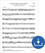 Lasst uns sorgen, lasst uns wachen BWV 213 Download
