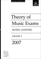 Theory Of Music Exam Model Answers - Gr 5 (2007) 