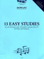 13 leichte Etüden für Klavier und Orchester 