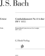 Cembalokonzert Nr. 4 A-dur BWV 1055 