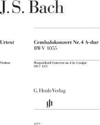 Cembalokonzert Nr. 4 A-dur BWV 1055 