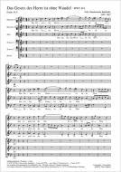 Das Gesetz des Herrn ist ohne Wandel MWV B 8 Standard