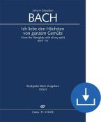 Ich liebe den Höchsten von ganzem Gemüte BWV 174 Download