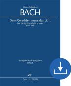 Dem Gerechten muss das Licht BWV 195, BWV3 195.3 Download