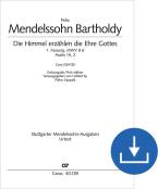 Die Himmel erzählen die Ehre Gottes (1. Fassung) MWV B 6 Download