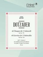 40 Übungen für 2 Violoncelli aus op. 126 - Heft 1 